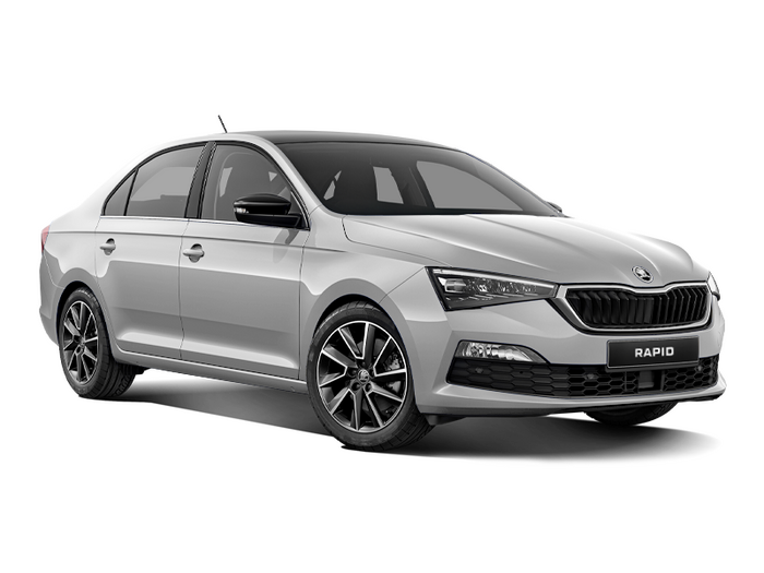 Skoda Rapid Серебристый металлик (tungsten silver)