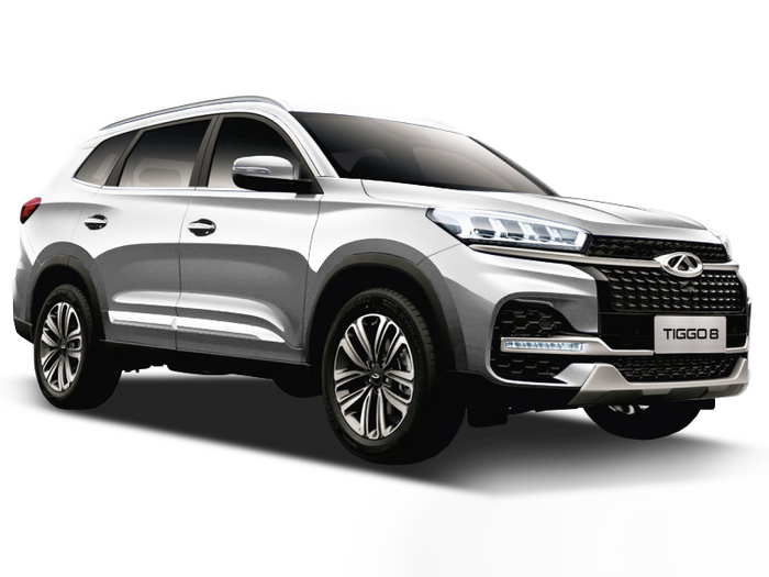 Chery Tiggo 8 Искрящийся белый