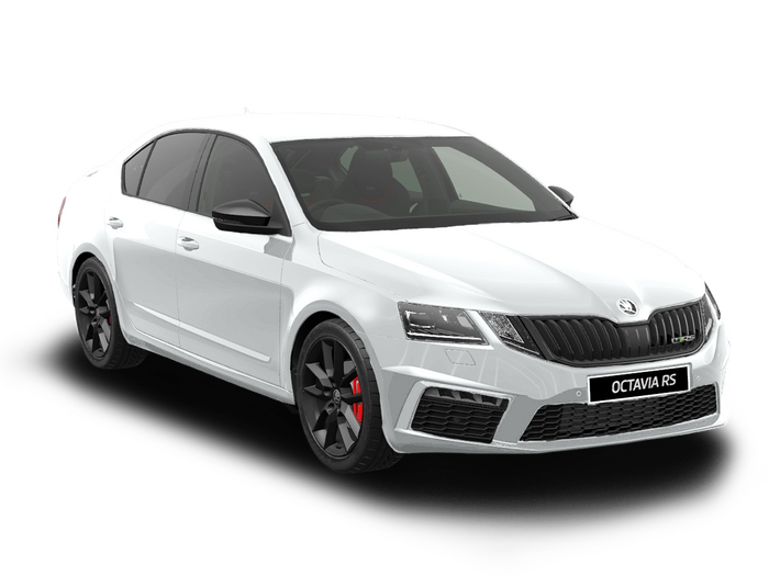 Skoda Octavia RS белый